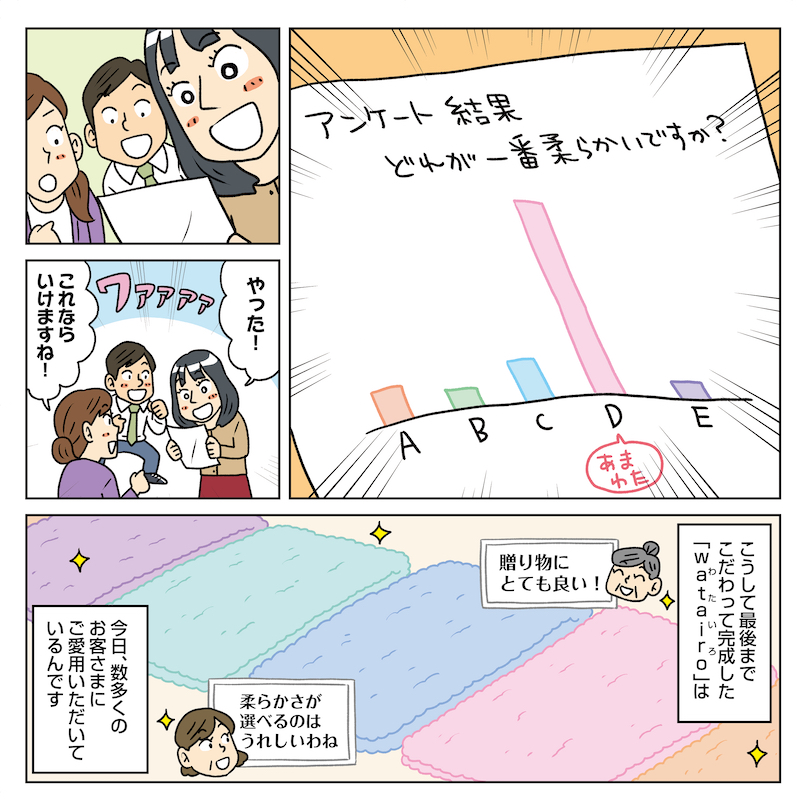 <watairo>の開発秘話