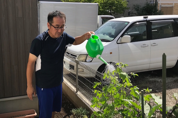 水やり