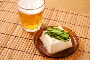 ツルッとおいしい塩だれやっこ