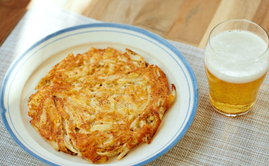 両面に、こんがり焼き色がついたらできあがり!