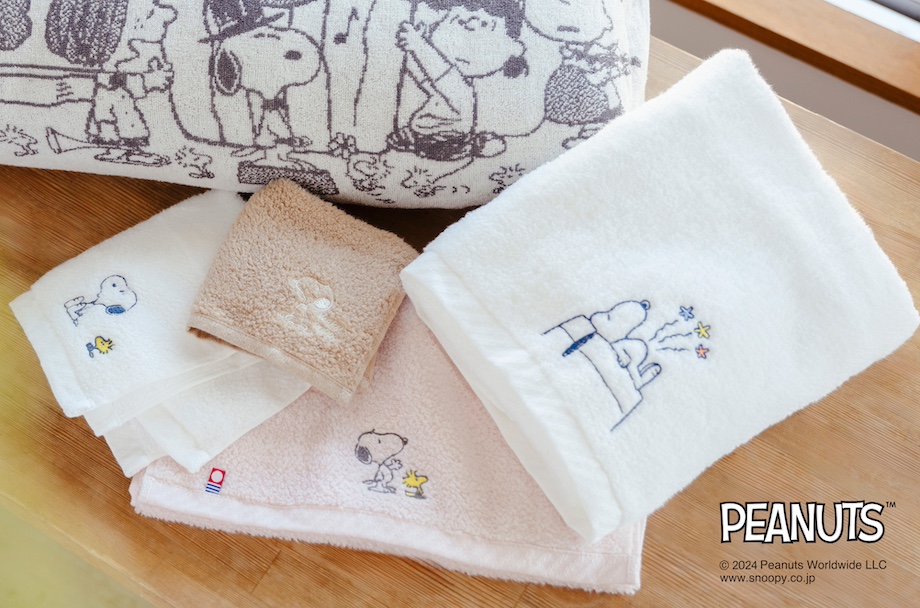 かるわたとPEANUTSコラボのタオル全種類