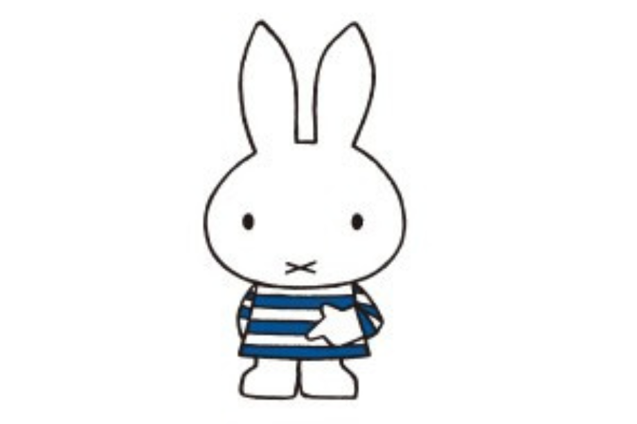 ミッフィーのイラスト